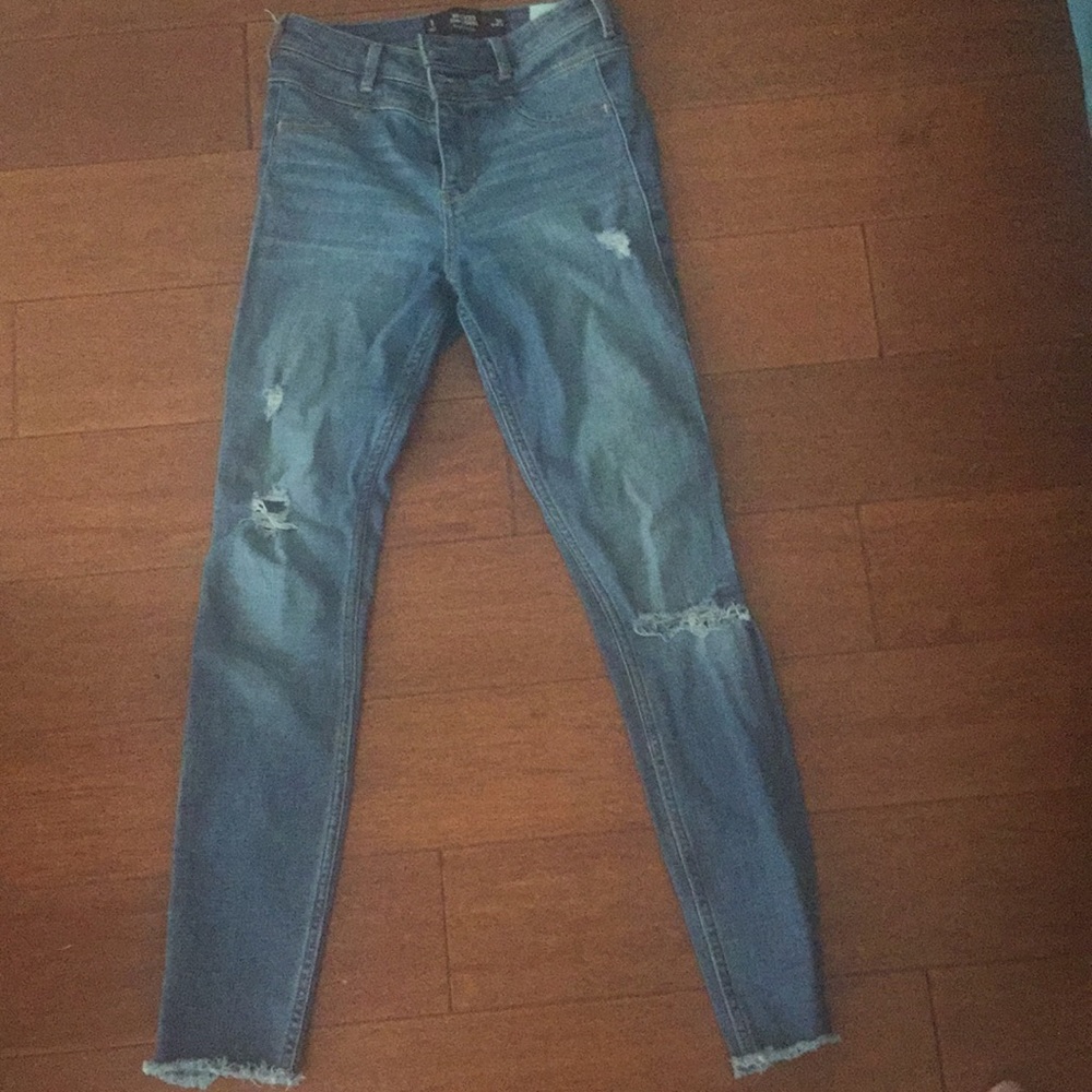 Hollister jean legging high rise w25